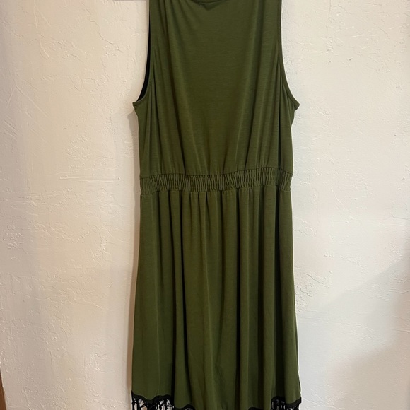 NY Collection Dress with fringe size XL - Picture 2 of 4